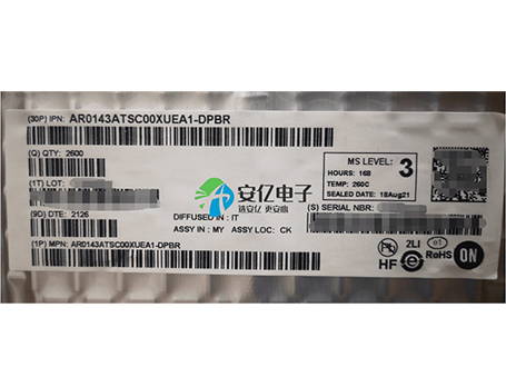 ON傳感器芯片AR0143ATSC00XUEA1-DPBR詳細參數介紹
